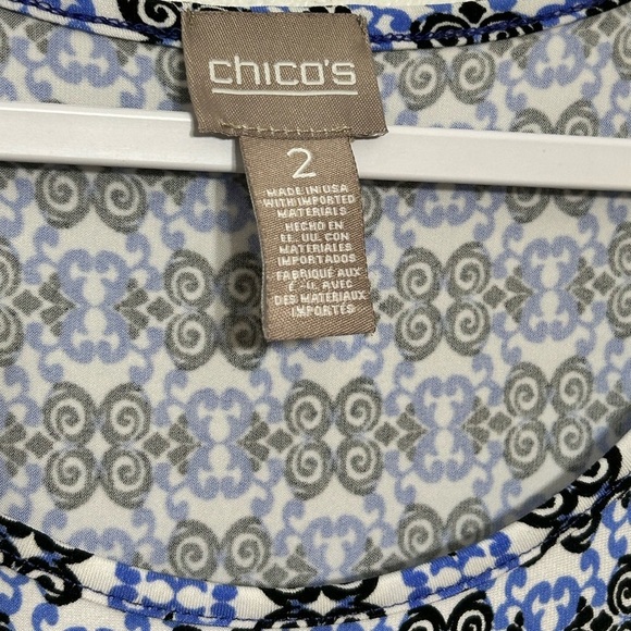 Chicos Boho Mixed Print Sleeveless Maxi Dress - Picture 5 of 9
